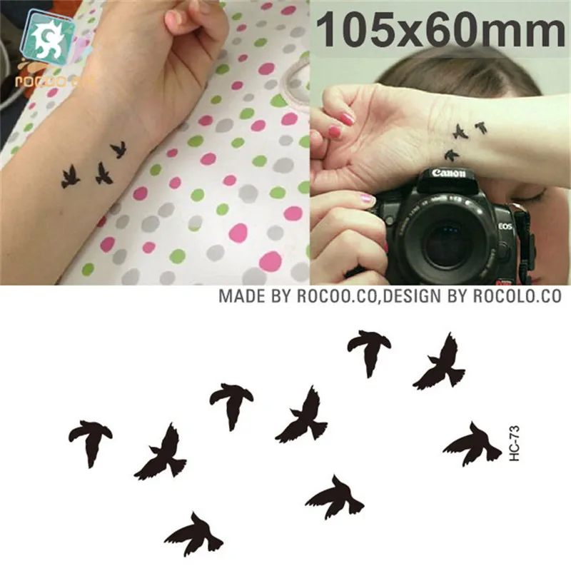 summer style waterproof temporary tattoos for lady women Colorful animal aerial bird design tattoo sticker Free Shipping HC1073
summer style waterproof temporary tattoos for lady women Colorful animal aerial bird design tattoo sticker Free Shipping HC1073