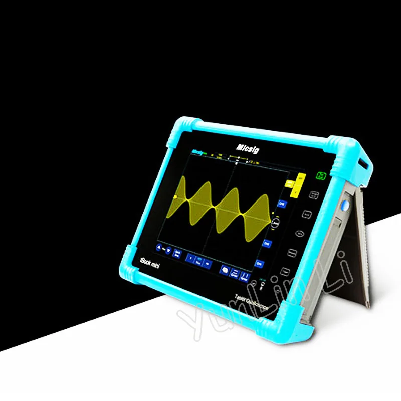 1GSa/S 100MHz Digital Tablet Oscilloscope 100MHz 2CH handheld oscilloscope automotive scopemeter oscilloscope osciloscopio
1GSa/S 100MHz Digital Tablet Oscilloscope 100MHz 2CH handheld oscilloscope automotive scopemeter oscilloscope osciloscopio