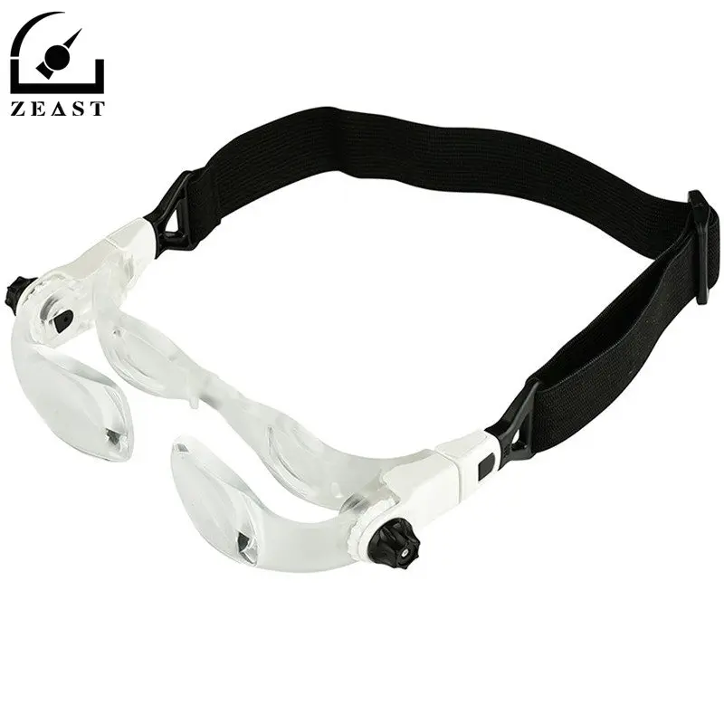 Headband 4.0X Bracket TV Glasses Magnifier Loupe Goggles Magnifying Glass With Phone Holder Case Optical Instruments
Headband 4.0X Bracket TV Glasses Magnifier Loupe Goggles Magnifying Glass With Phone Holder Case Optical Instruments