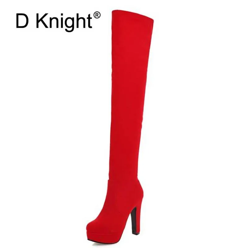 Sexy Ladies Casual Platform High Heels Long Boots New Fashion Thin Heel Side Zipper Over The Knee Women Winter Boots Size 33-43
Sexy Ladies Casual Platform High Heels Long Boots New Fashion Thin Heel Side Zipper Over The Knee Women Winter Boots Size 33-43