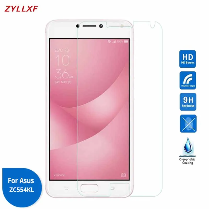 Защитная пленка для экрана из закаленного стекла Asus Zenfone 4 Max Pro SD425 ZC554KL 9H 2.5D 5