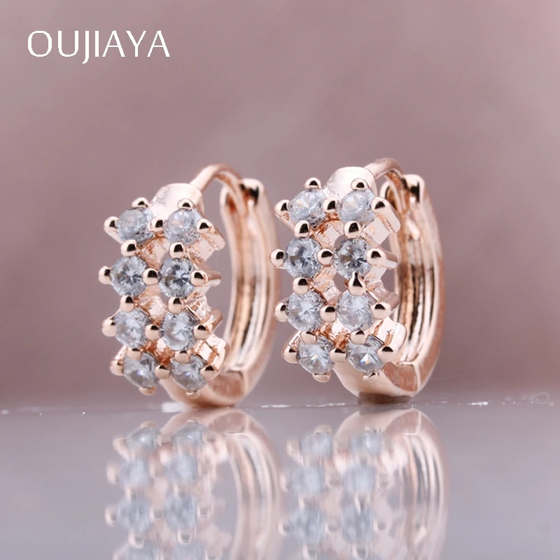 OUJIAYA Classic 585 Rose Gold Round Dangle Earrings Fine Jewelry Multicolor Natural Zircon Girl Wedding Party Glossy A38
OUJIAYA Classic 585 Rose Gold Round Dangle Earrings Fine Jewelry Multicolor Natural Zircon Girl Wedding Party Glossy A38