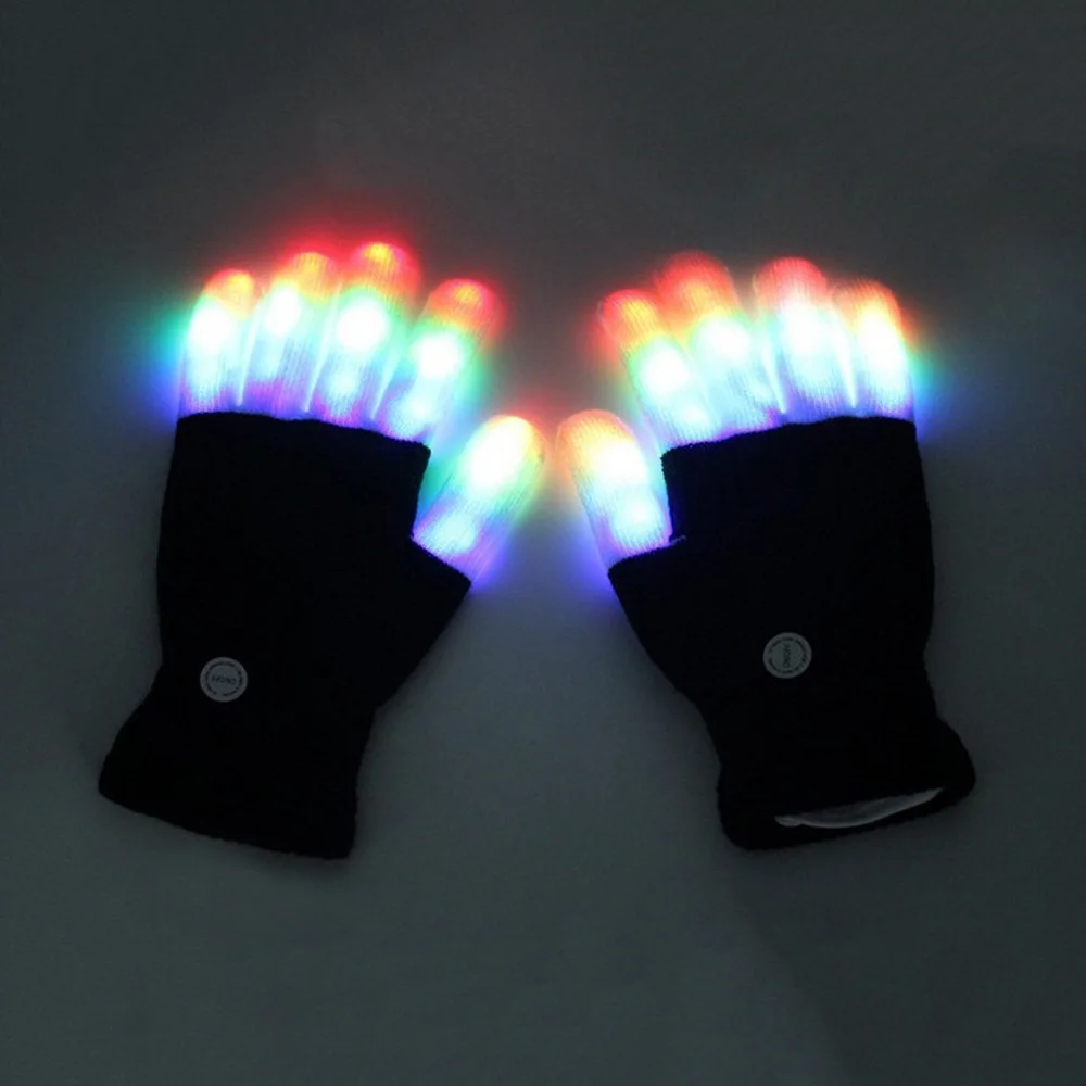 Glowing Gloves LED Black White Gloves Bar Party Flash Party Fingertip Lighting Light Stripes New Ideas Creative Gloves 1 Pair
Glowing Gloves LED Black White Gloves Bar Party Flash Party Fingertip Lighting Light Stripes New Ideas Creative Gloves 1 Pair