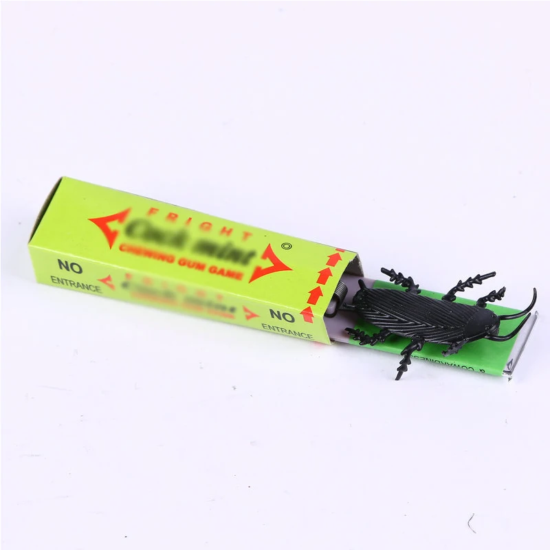 Funny Joke Simulated Chewing Gum Cockroach Prank Scary Toys For Children Kids Interactive Party Toys For Fool Halloween Gift
Funny Joke Simulated Chewing Gum Cockroach Prank Scary Toys For Children Kids Interactive Party Toys For Fool Halloween Gift