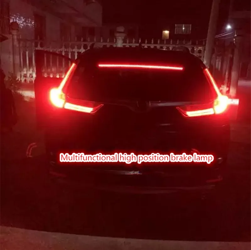 Car Styling Flexible LED High Mount Stop Tail Warning Light Auto Brake Lamp FOR Mitsubishi outlander 2016 lancer 10 9 pajero | Автомобили