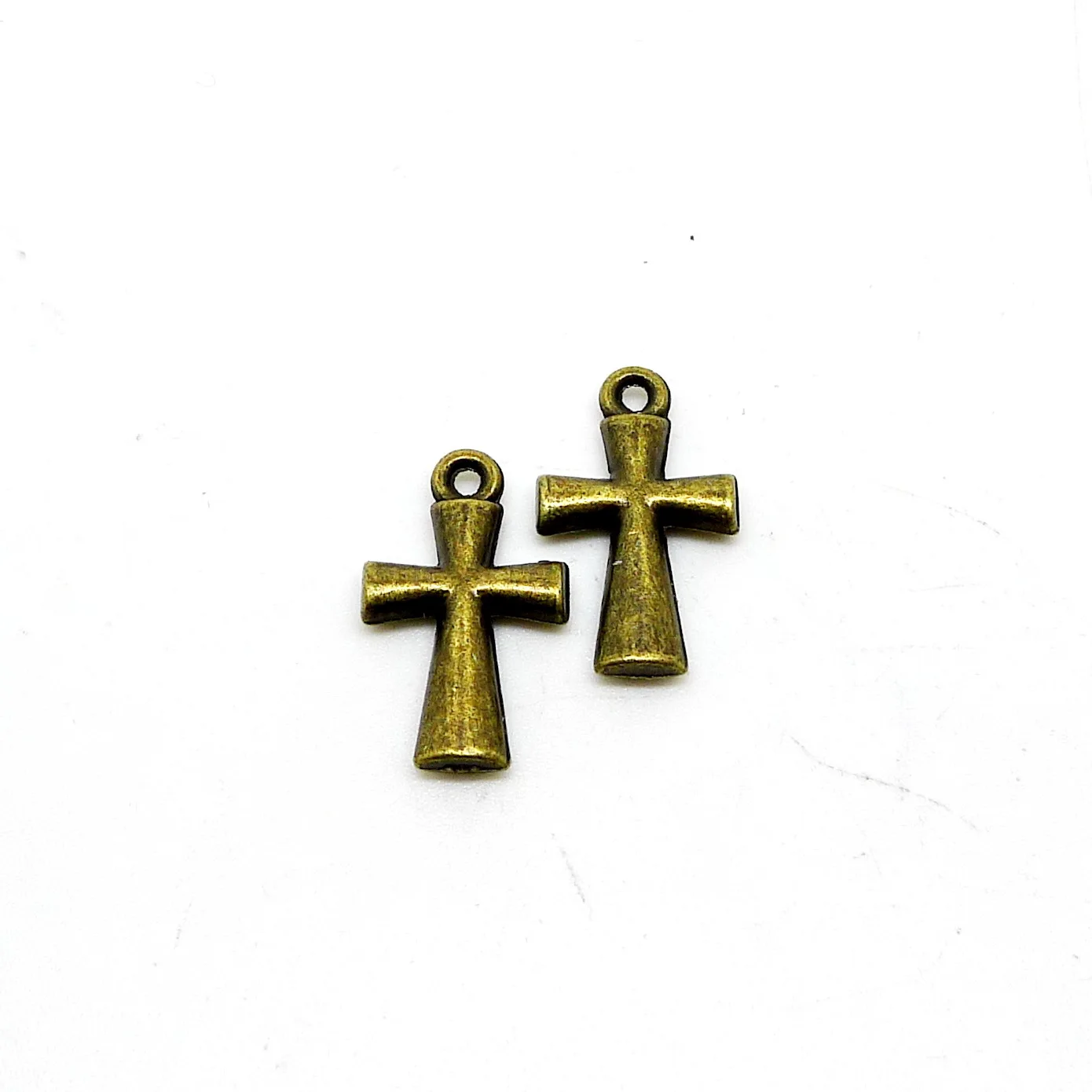 RONGQING 100pcs/lot Antique Bronze Cross Charms 20x12mm Crucifix Religion Pendant Accessories for Jewelry Making
RONGQING 100pcs/lot Antique Bronze Cross Charms 20x12mm Crucifix Religion Pendant Accessories for Jewelry Making