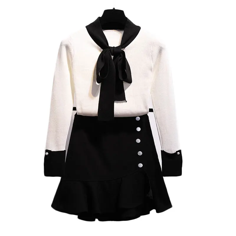 bowknot wind light ripe women suit new winter wind package hip fishtail skirts two-piece outfit knitwear sweater skirt vestido
bowknot wind light ripe women suit new winter wind package hip fishtail skirts two-piece outfit knitwear sweater skirt vestido