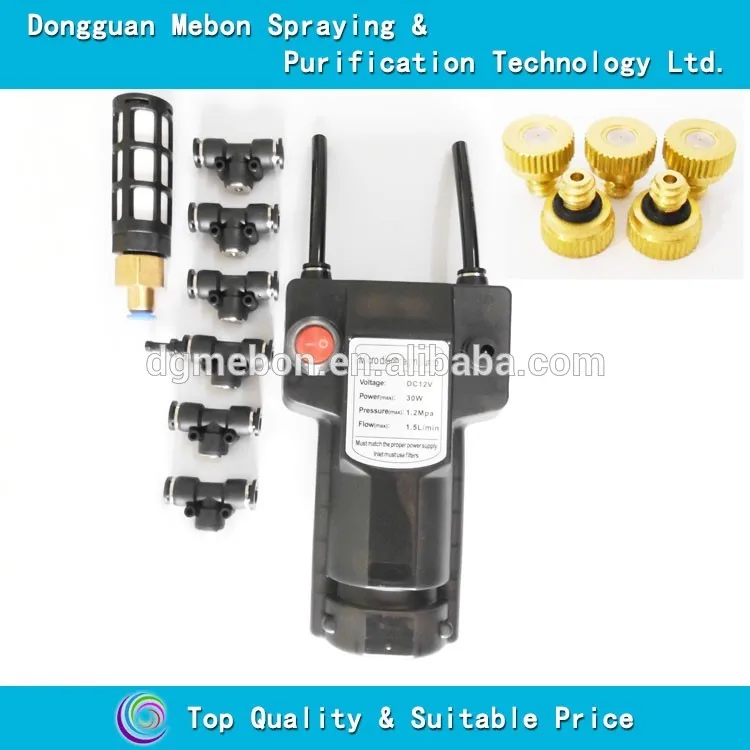 Free shipping 15 nozzles 1.5L/MIN mist cooling system,12 bar 0.15mm brass nozzle fog machine
Free shipping 15 nozzles 1.5L/MIN mist cooling system,12 bar 0.15mm brass nozzle fog machine