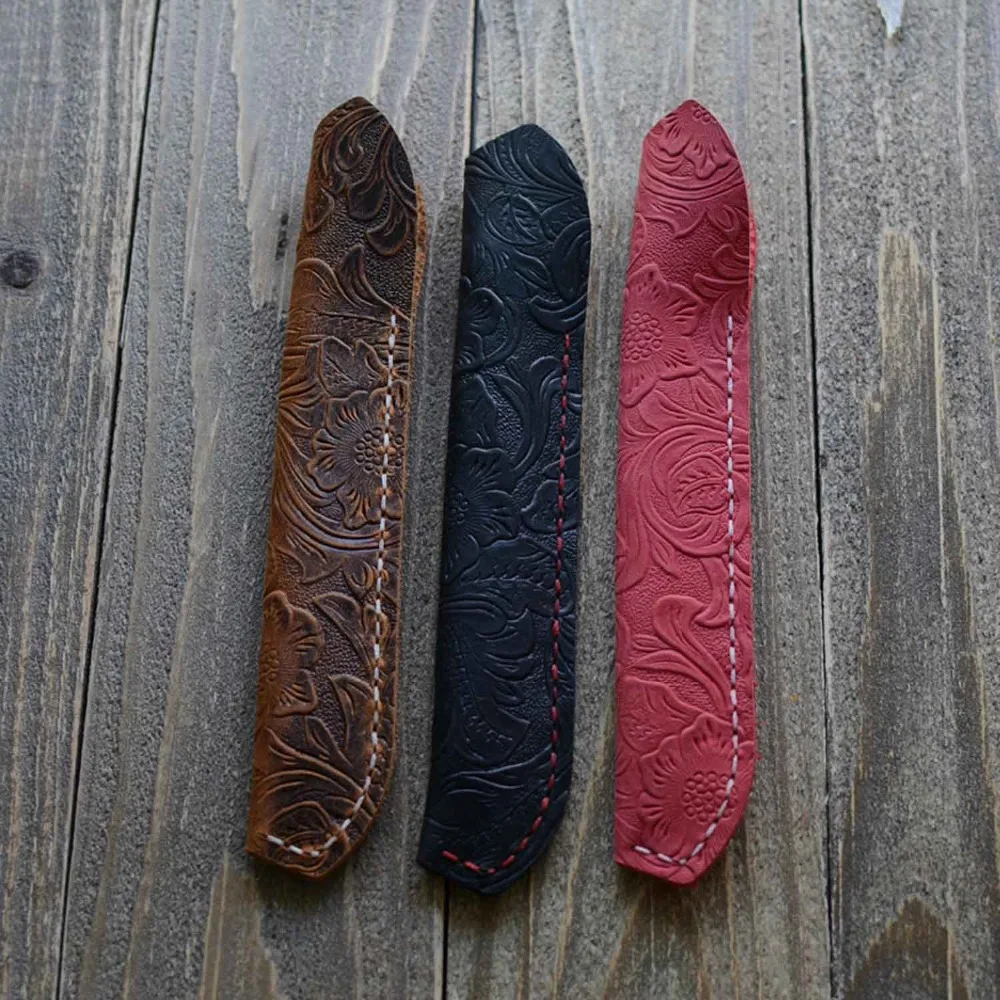 Vintage Cowhide Single Pencil Pouch Holder For Rollerball Fountain Ballpoint Pen Handmade Genuine Leather Pen Bag Case
Vintage Cowhide Single Pencil Pouch Holder For Rollerball Fountain Ballpoint Pen Handmade Genuine Leather Pen Bag Case