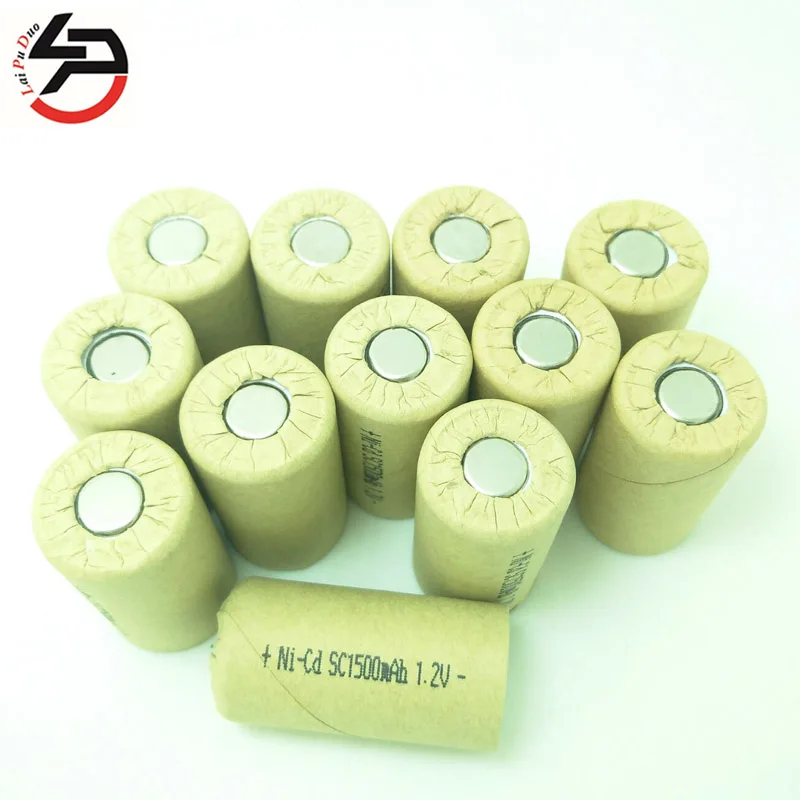 SC1500mAh 1.2V NI-CD Cells 21mm Diameter Replacement Rechargeable Battery 10A for Bosch Electric Drill 14 Pack Included
SC1500mAh 1.2V NI-CD Cells 21mm Diameter Replacement Rechargeable Battery 10A for Bosch Electric Drill 14 Pack Included