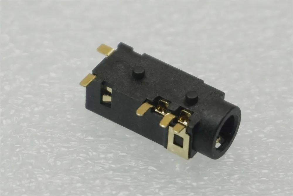 10pcs Phone jack 3.5mm 5 pin for 5 poles stereo earphone plug SMD type reflow solderable DC30V 0.5A Rohs New
10pcs Phone jack 3.5mm 5 pin for 5 poles stereo earphone plug SMD type reflow solderable DC30V 0.5A Rohs New