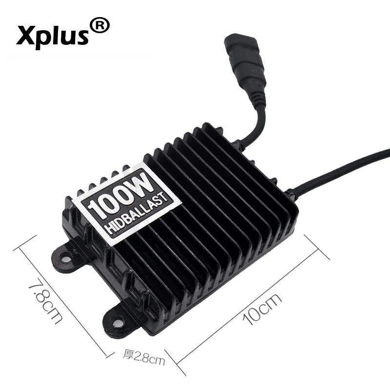 Xplus 100W HID Xenon kit H1 H3 H7 H8 H11 9005 9006 HB3 HB4 4300k 6000k 8000k for Car Headlight 2pcs AC ballast
Xplus 100W HID Xenon kit H1 H3 H7 H8 H11 9005 9006 HB3 HB4 4300k 6000k 8000k for Car Headlight 2pcs AC ballast