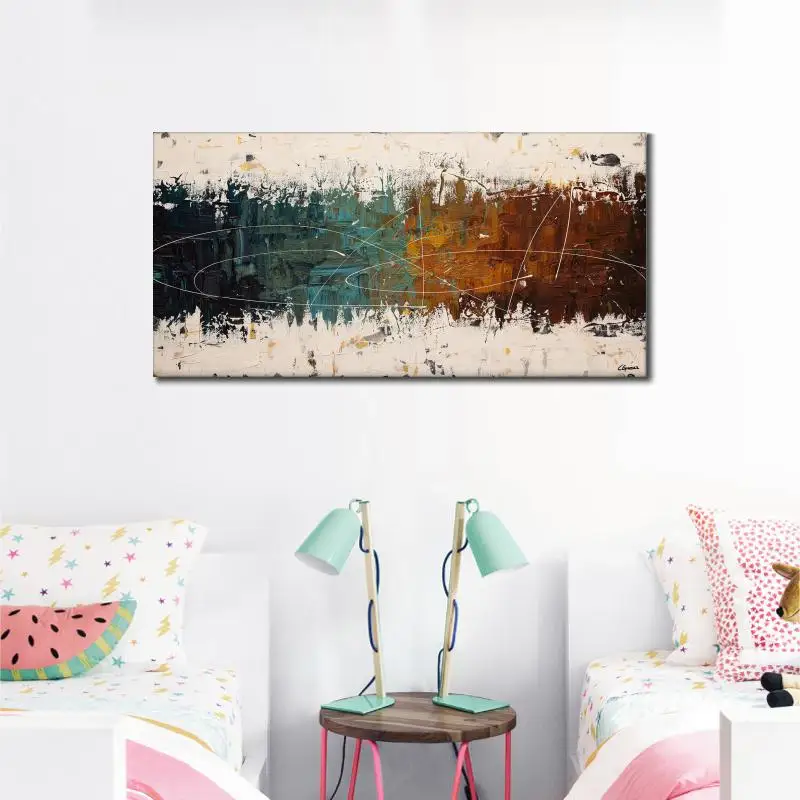 contemporary art oil painting Abstract colors Blue Brown on white large canvas for living room decor hand painted high quality
contemporary art oil painting Abstract colors Blue Brown on white large canvas for living room decor hand painted high quality