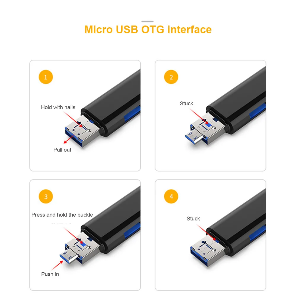 All In 1 USB 3.1 Card Reader High Speed Micro SD U Disk Type-C Micro USB Memory OTG Card Reader 99 ND998
All In 1 USB 3.1 Card Reader High Speed Micro SD U Disk Type-C Micro USB Memory OTG Card Reader 99 ND998