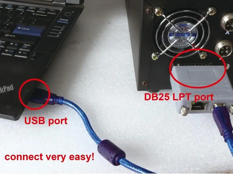 CNC MACH3 USB to Parallel LPT Port Converter Adapter Parallet Port TO USB
CNC MACH3 USB to Parallel LPT Port Converter Adapter Parallet Port TO USB