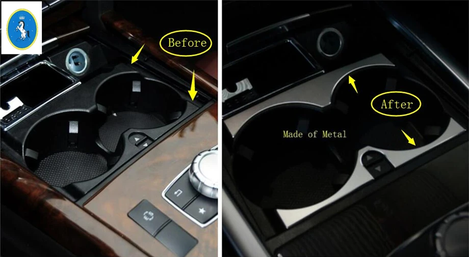 Yimaautotrims For Mercedes Benz E Class Sedan W212 2011 - 2015 Metal Accessories Central Water Cup Holder Decoration Cover Trim
Yimaautotrims For Mercedes Benz E Class Sedan W212 2011 - 2015 Metal Accessories Central Water Cup Holder Decoration Cover Trim