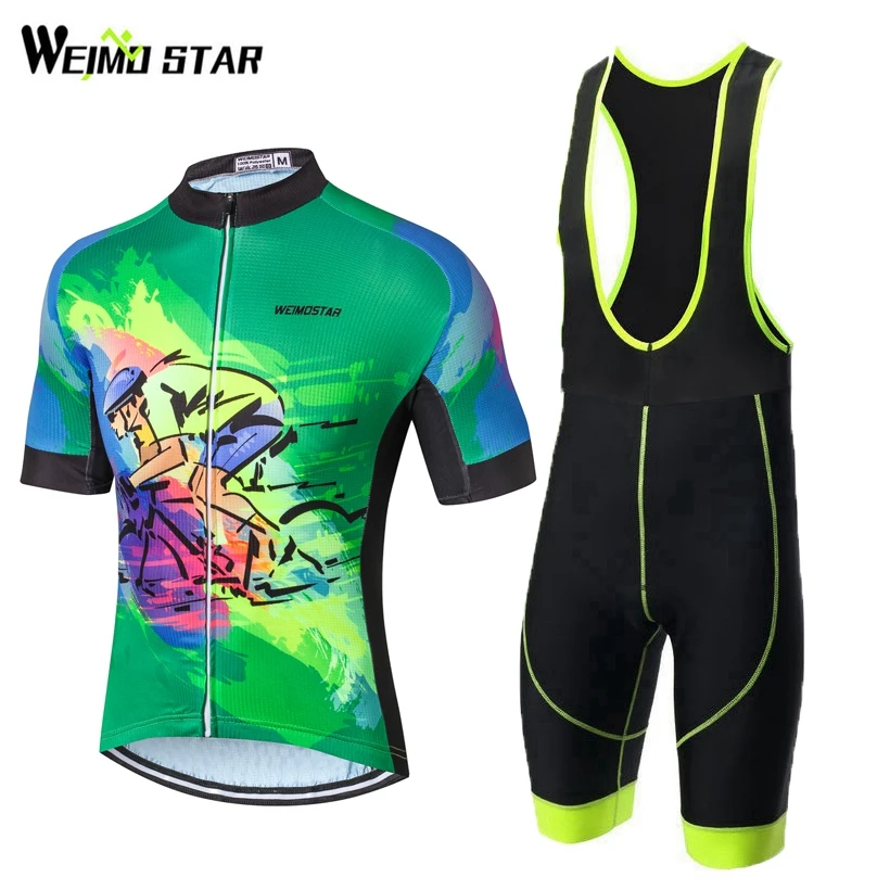 WEIMOSTAR Men MTB Cycling Clothing Set Summer bike Jersey Bib Shorts Male Outdoor Sports Pro team ropa Bicycle Top Maillot
WEIMOSTAR Men MTB Cycling Clothing Set Summer bike Jersey Bib Shorts Male Outdoor Sports Pro team ropa Bicycle Top Maillot