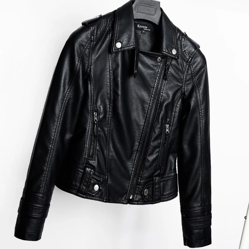 U-SWEAR 2020 New Fashion Turn Down Collar Women Leather Jackets Slim PU Leather Motor Jacket for Women Casaco Feminino Size 2XL
U-SWEAR 2020 New Fashion Turn Down Collar Women Leather Jackets Slim PU Leather Motor Jacket for Women Casaco Feminino Size 2XL
