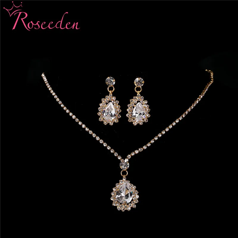 Gold Silver Color Fashion Wedding CZ Cubic Zirconia Necklace Set Jewelry Earrings For Women Drop Shipping RE3238
Gold Silver Color Fashion Wedding CZ Cubic Zirconia Necklace Set Jewelry Earrings For Women Drop Shipping RE3238