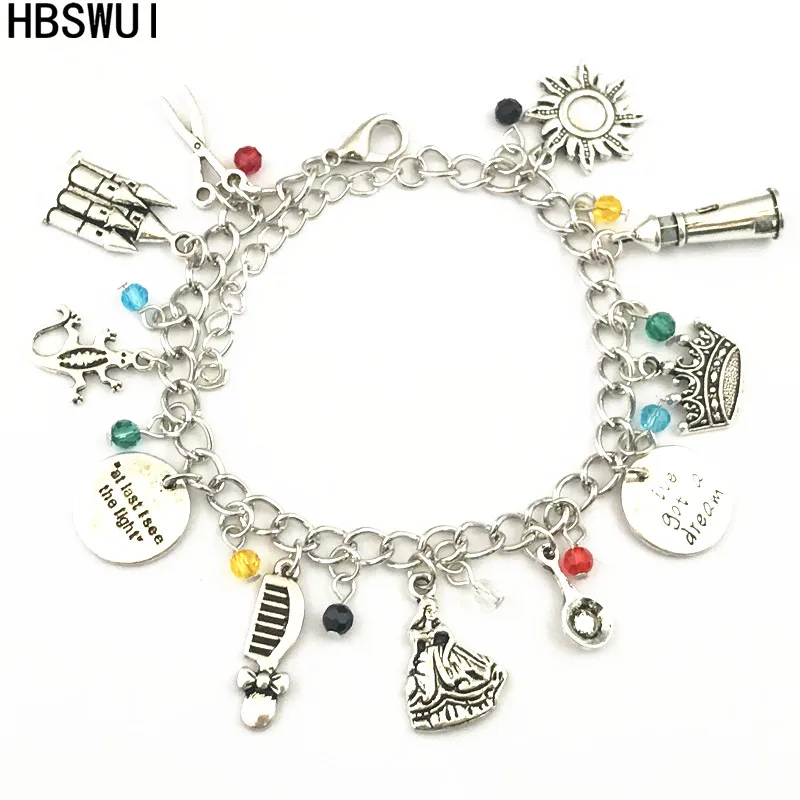 HBSWUI Princess Charm Bracelet Classic Anime TV Movie High Quality Fashion Metal Jewelry Cosplay Gifts for Woman Girl Men
HBSWUI Princess Charm Bracelet Classic Anime TV Movie High Quality Fashion Metal Jewelry Cosplay Gifts for Woman Girl Men