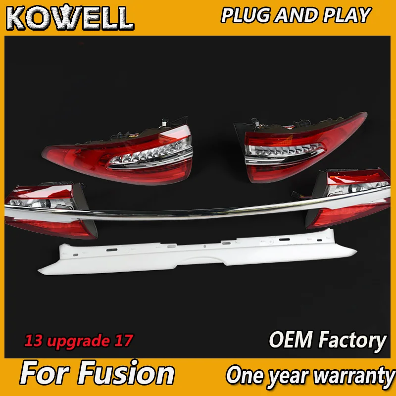 Car Styling For Ford Mondeo Fusion 2013-2016 Taillights update 2017 taillight LED Tail Lamp Rear Lamp DRL+Brake+Park+Signal
Car Styling For Ford Mondeo Fusion 2013-2016 Taillights update 2017 taillight LED Tail Lamp Rear Lamp DRL+Brake+Park+Signal