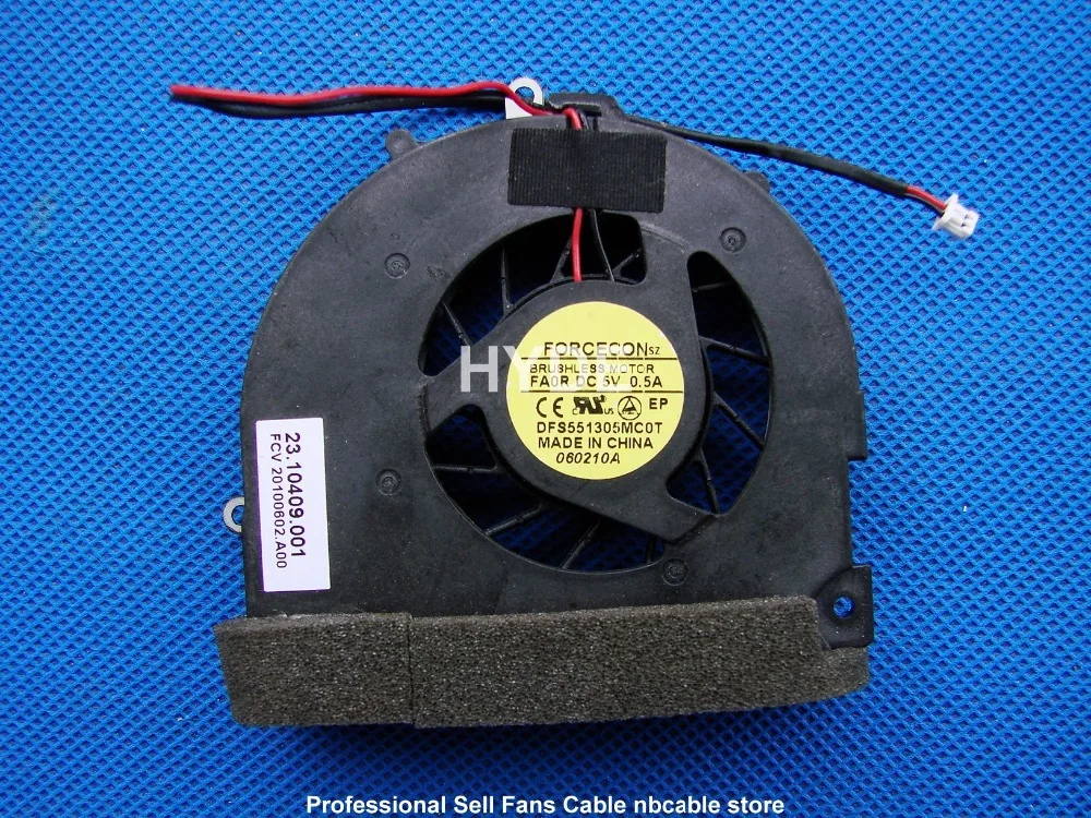 Новый FORCECON DFS551305MC0T FA0R DC5V 0.5A 23.10409.001 Вентилятор охлаждения процессора 2PIN
Новый FORCECON DFS551305MC0T FA0R DC5V 0.5A 23.10409.001 Вентилятор охлаждения процессора 2PIN