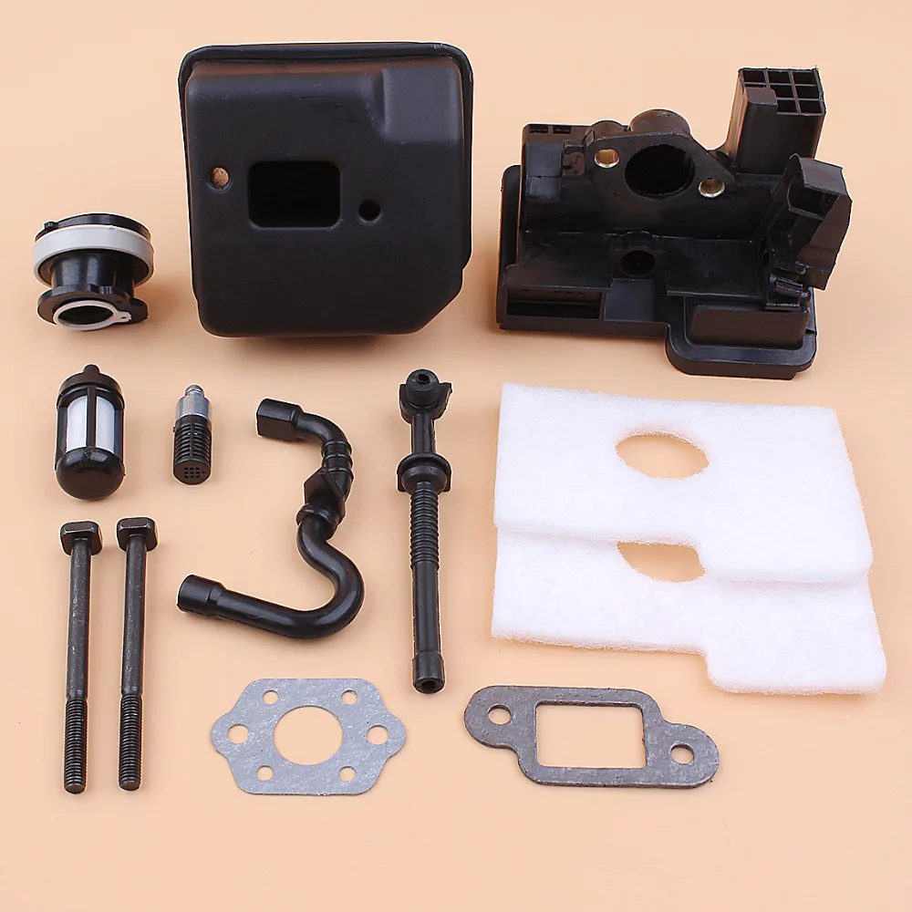Muffler Carburetor Adapter Air Filter Intake Manifold Fuel Line Kit For STIHL MS180 MS170 018 017 Pertol Chainsaws Parts
Muffler Carburetor Adapter Air Filter Intake Manifold Fuel Line Kit For STIHL MS180 MS170 018 017 Pertol Chainsaws Parts