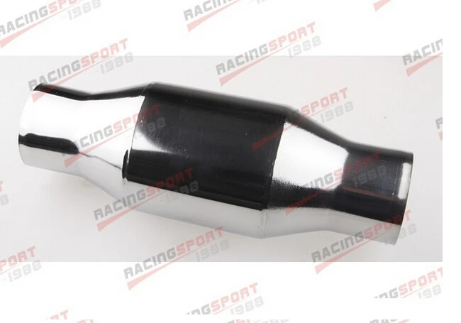 Universal 200 Cell High Flow Metallic-Core Race Catalytic Converter 2.5" CAVT-U1004-200CPSI
Universal 200 Cell High Flow Metallic-Core Race Catalytic Converter 2.5" CAVT-U1004-200CPSI