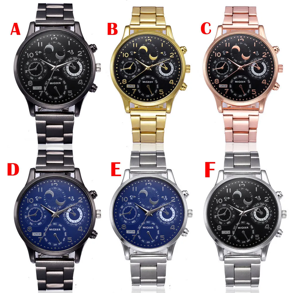 Luxury Business Men Stainless Steel Crystal Watches Bracelet Analog Quartz Wrist Watch Relogios Masculino Clock Hot #5/22
Luxury Business Men Stainless Steel Crystal Watches Bracelet Analog Quartz Wrist Watch Relogios Masculino Clock Hot #5/22