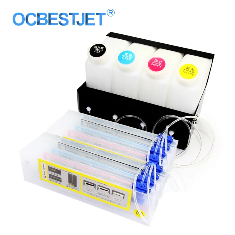 (4 Barrels+ 8 Ink Cartridges) ECO-SOL MAX 2 Bulk Ink System For Roland XF-640 Continuous Ink Supplier System CISS (With Chip)
(4 Barrels+ 8 Ink Cartridges) ECO-SOL MAX 2 Bulk Ink System For Roland XF-640 Continuous Ink Supplier System CISS (With Chip)
