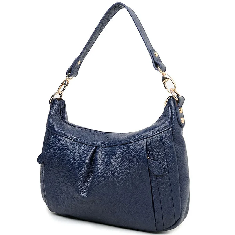 Hot Sale Handbag for Women Hobos Bag Genuine Leather Shoulder Bag for Ladies Famous Brand Designer Crossbody Bag Black Blue
Hot Sale Handbag for Women Hobos Bag Genuine Leather Shoulder Bag for Ladies Famous Brand Designer Crossbody Bag Black Blue