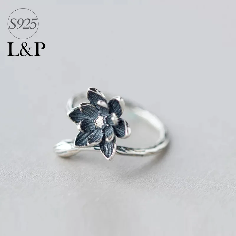 Женское серебряное кольцо L & P, украшение из тайского серебра, Открытое кольцо с лотосом для женщин, бесплатная доставка
Женское серебряное кольцо L & P, украшение из тайского серебра, Открытое кольцо с лотосом для женщин, бесплатная доставка