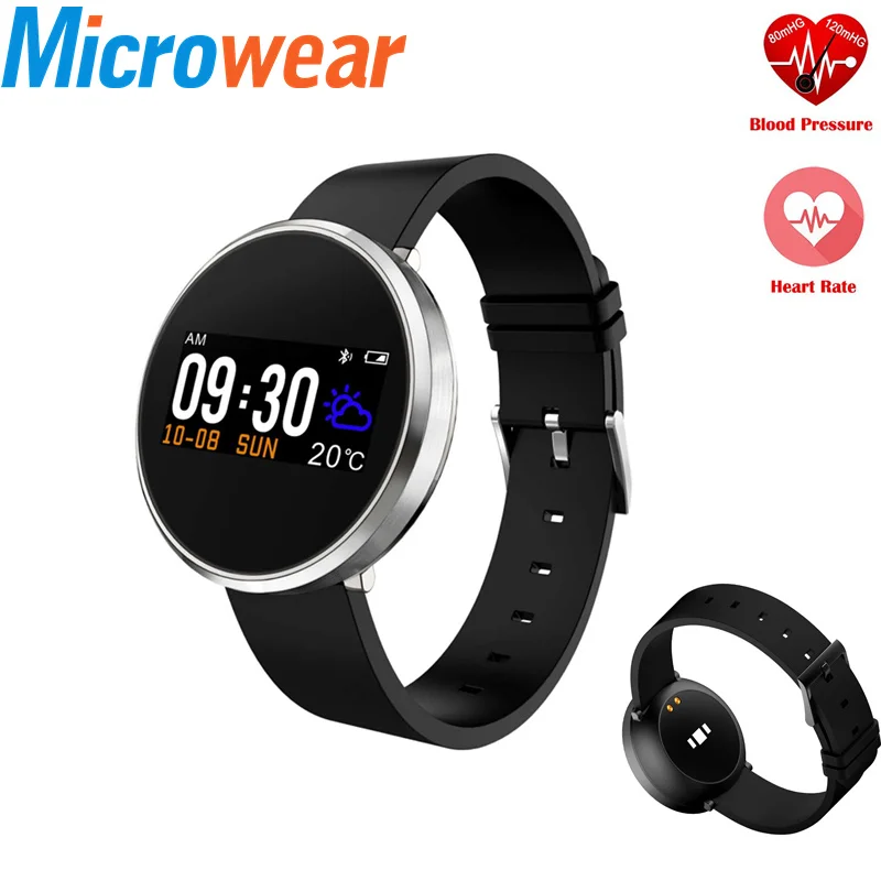 Оригинальный microwear smart band S3 с пульсометр измерять кровяное давление часы Фитнес
