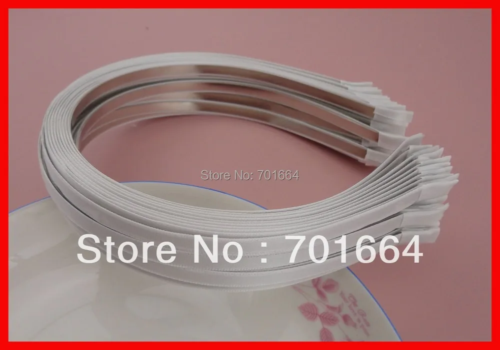 10PCS 5mm White Ribbon Single Covered Plain Metal Hair Headbands with white tips,DIY hair accessories
10PCS 5mm White Ribbon Single Covered Plain Metal Hair Headbands with white tips,DIY hair accessories