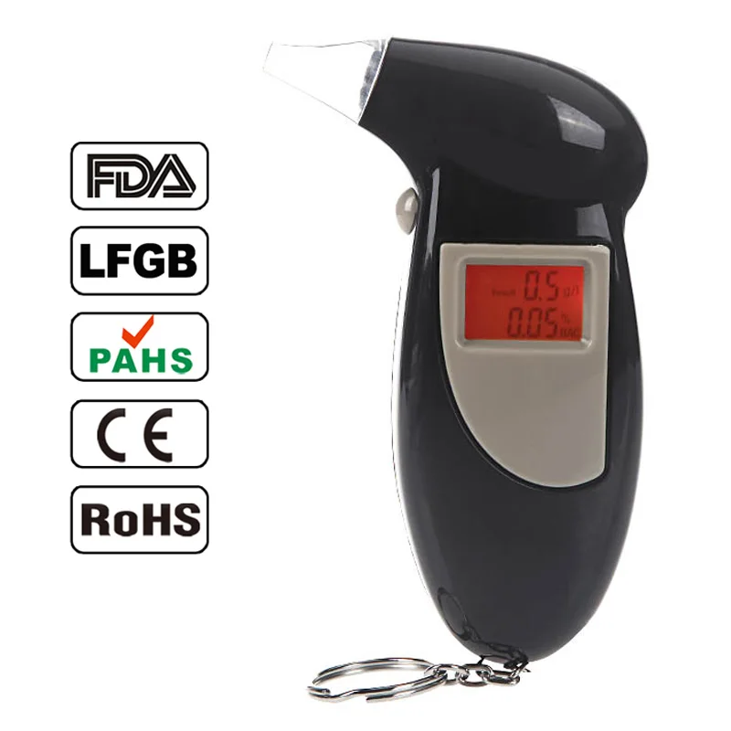 Brand New Safe ABS Material keychain breathalyzer Police alcohol tester with 5pcs Mouthpieces Free Shipping
Brand New Safe ABS Material keychain breathalyzer Police alcohol tester with 5pcs Mouthpieces Free Shipping