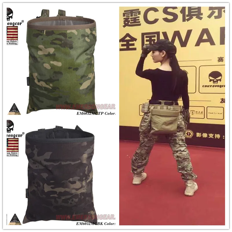 Emersongear Magazine Recycling Bags 1000D Magazine Dump Pouch Sundries Tactical Nylon Drop Pouch Airsoft Military Gear MCBK MCTP
Emersongear Magazine Recycling Bags 1000D Magazine Dump Pouch Sundries Tactical Nylon Drop Pouch Airsoft Military Gear MCBK MCTP