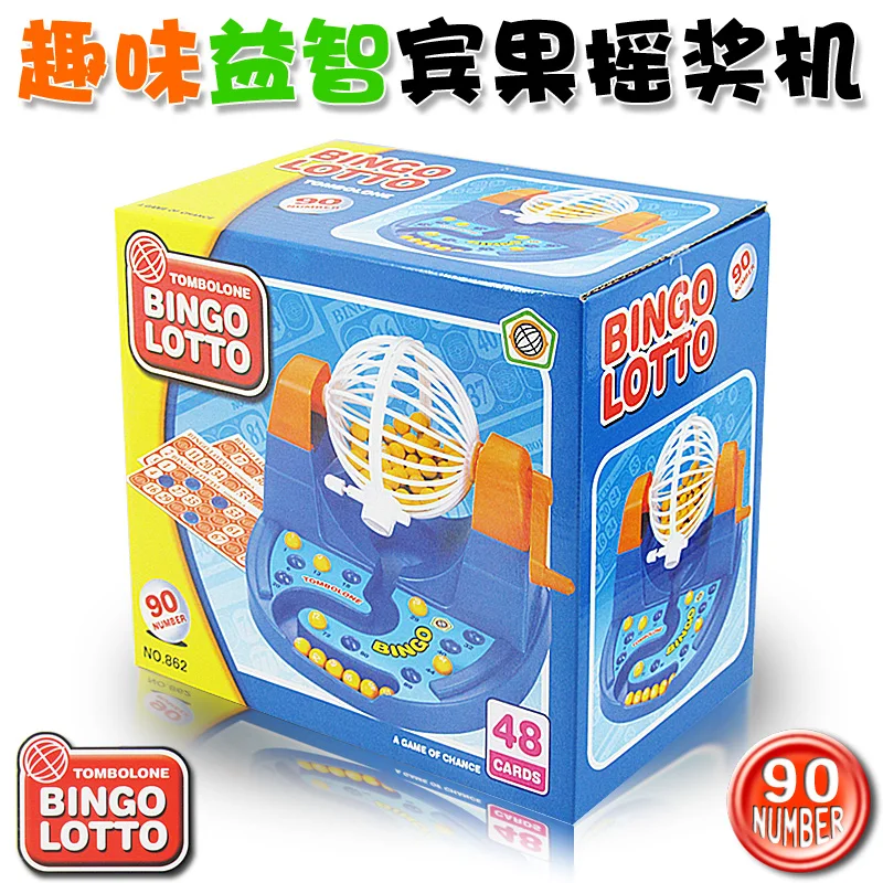 Бинго машины 22*20*13 см коробку доска игра в лотерею машину & ball bingo игры бинго|bingo