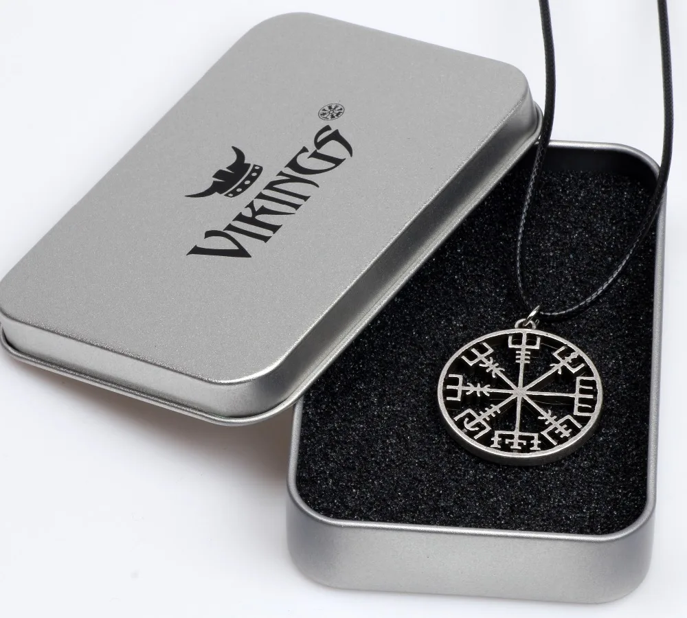Viking Vegvisir NecklacCompass Icelandic staves Asatru Representing Fire Norse Runes Pendant Necklace Protection Amulet Jewelry
Viking Vegvisir NecklacCompass Icelandic staves Asatru Representing Fire Norse Runes Pendant Necklace Protection Amulet Jewelry