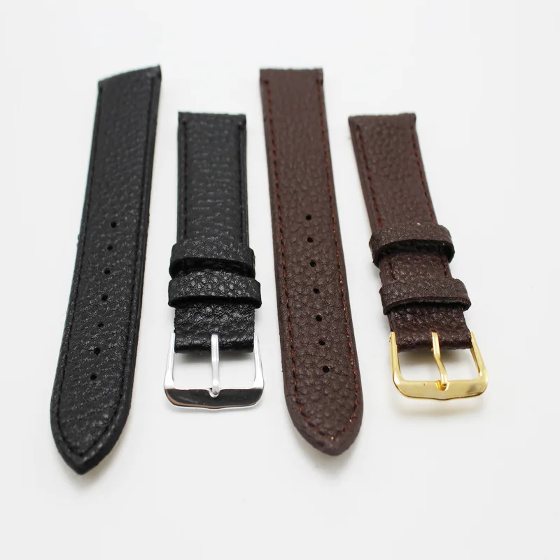 Ремешок для часов из ПУ кожи с пряжкой язычком 18 20 мм|buckle 18|leather watch strapstrap strap |