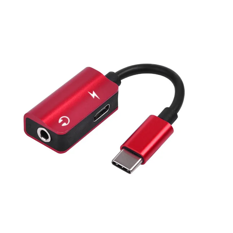 Type-C 2 In1 Audio Adapter Type C Male To 3.5mm Jack To Type-C Female Charger AUX 3.5mm Headset Audio Splitter Cable
Type-C 2 In1 Audio Adapter Type C Male To 3.5mm Jack To Type-C Female Charger AUX 3.5mm Headset Audio Splitter Cable