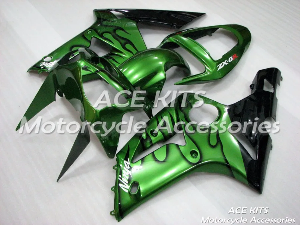 Новый ABS мотоцикл обтекатель для Kawasaki ZX-6R 636 2003-2004 инъекции Bodywor сенсационный черный зеленый ACE No.907
Новый ABS мотоцикл обтекатель для Kawasaki ZX-6R 636 2003-2004 инъекции Bodywor сенсационный черный зеленый ACE No.907