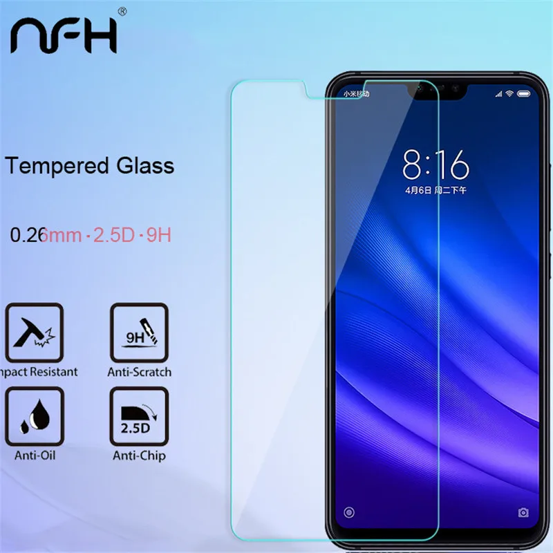 Закаленное стекло для Xiaomi Mi 8 lite SE poco phone F1 защита экрана на Redmi 6 6A 5 Plus Note Pro 5A