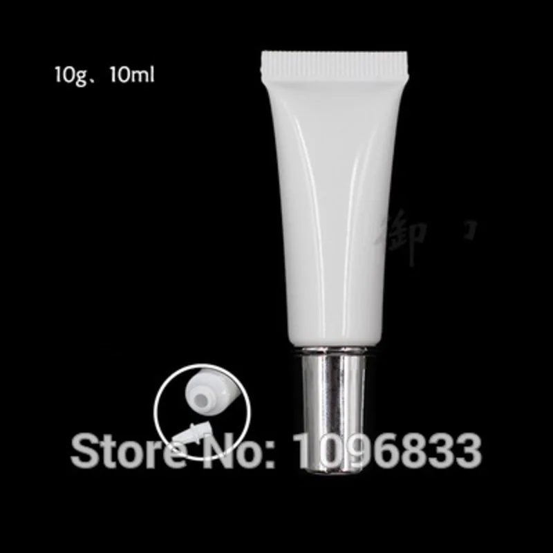 10G 10ML Plastic Soft Bottles White Tube with Silver Cap, Cosmetic Cream Gel Soft Tubes, Medical Cream Packing bottles,100pc/Lot
10G 10ML Plastic Soft Bottles White Tube with Silver Cap, Cosmetic Cream Gel Soft Tubes, Medical Cream Packing bottles,100pc/Lot