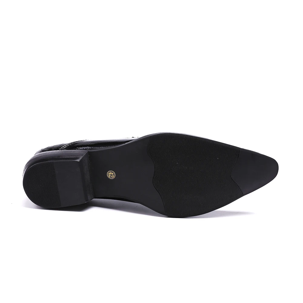 Christia Bella Genuine Leather Wedding and Party Shoes Men's Fashion Hair Slaon Oxfords Shoes Black Business Style Dress Shoes
Christia Bella Genuine Leather Wedding and Party Shoes Men's Fashion Hair Slaon Oxfords Shoes Black Business Style Dress Shoes