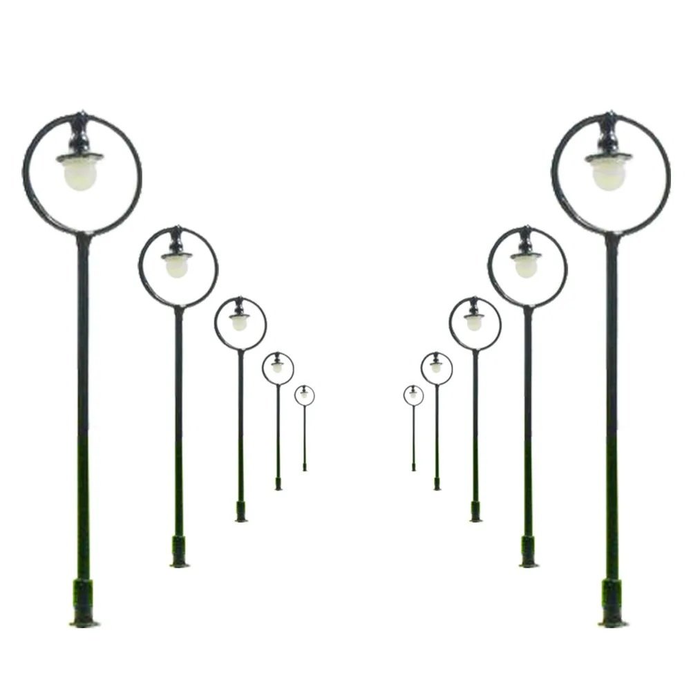 10pcs Model Railway Lamppost street lamp HO OO 8cm L331 model outdoor light model building kit
10pcs Model Railway Lamppost street lamp HO OO 8cm L331 model outdoor light model building kit