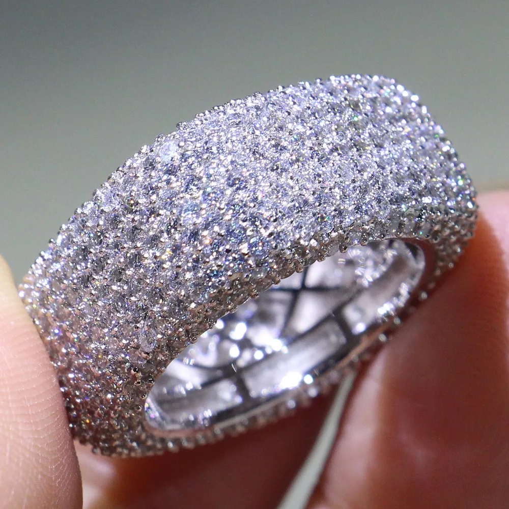 Stunning Original Luxury Jewelry 925 Sterling Silver White Clear AAAA Cubic Zirconia Square Promise Women Wedding band Ring Gift
Stunning Original Luxury Jewelry 925 Sterling Silver White Clear AAAA Cubic Zirconia Square Promise Women Wedding band Ring Gift