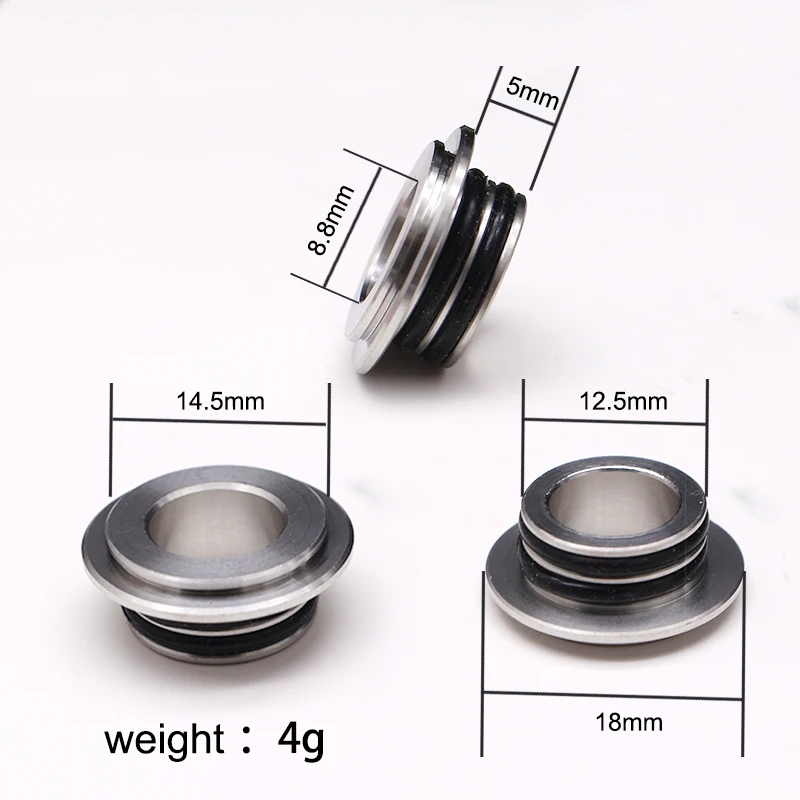 VapeSoon Stainless Steel 810 to 510 Adapter For TFV8/TFV8 BIG BABY/TFV8 X-BABY/TFV12 Prince/Manta RTA
VapeSoon Stainless Steel 810 to 510 Adapter For TFV8/TFV8 BIG BABY/TFV8 X-BABY/TFV12 Prince/Manta RTA