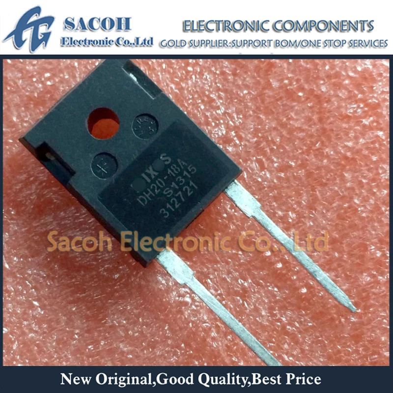 New Original 5PCS/Lot DH20-18A or DH40-18A TO-247 20A 1800V High Voltage Fast Recovery Diode
New Original 5PCS/Lot DH20-18A or DH40-18A TO-247 20A 1800V High Voltage Fast Recovery Diode
