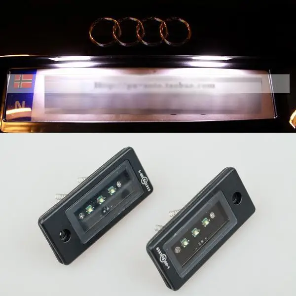 2x Error free LED Cr ee License Plate Light For Audi A3 A4 B6 B7 A6 A8 Q7 RS4 RS6
2x Error free LED Cr ee License Plate Light For Audi A3 A4 B6 B7 A6 A8 Q7 RS4 RS6