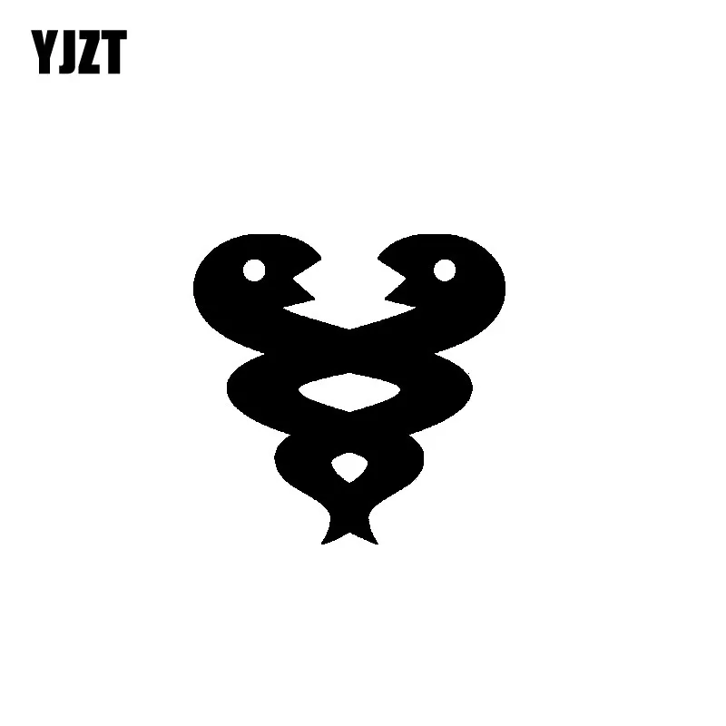 YJZT 14 см * 13,9 см Хэллоуин мультфильм змея крутая художественная виниловая наклейка автомобильная наклейка черный/серебряный цвет
YJZT 14 см * 13,9 см Хэллоуин мультфильм змея крутая художественная виниловая наклейка автомобильная наклейка черный/серебряный цвет